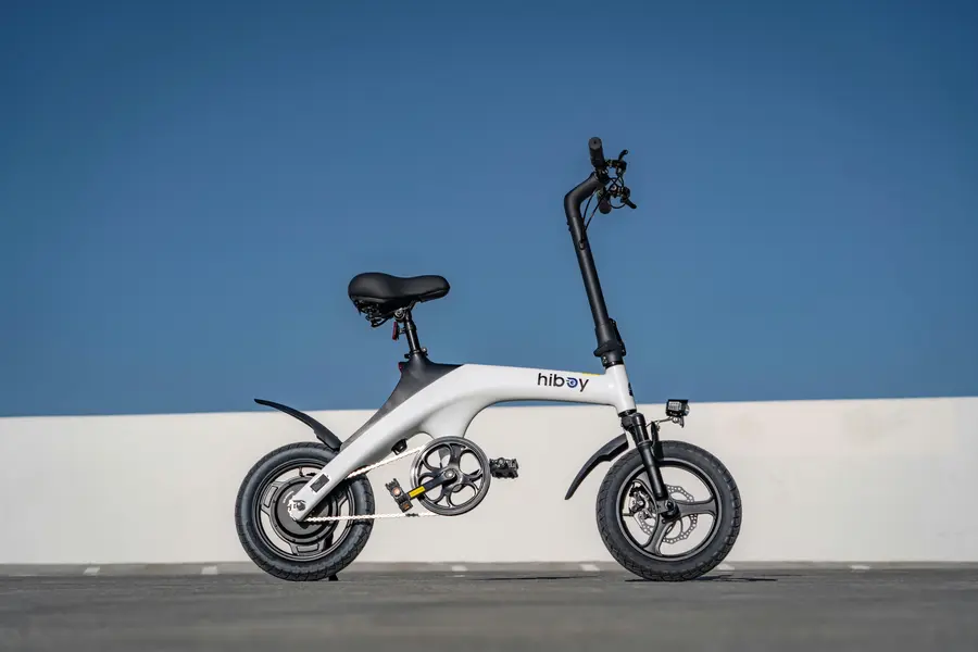 Electric folding bike